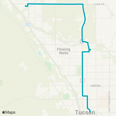 Sun Tran Oracle / INA map