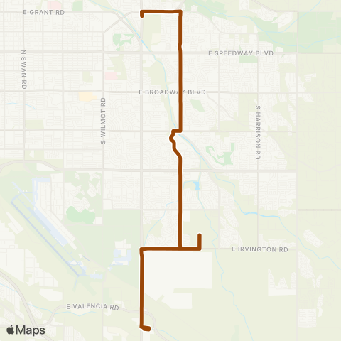 Sun Tran Pantano map