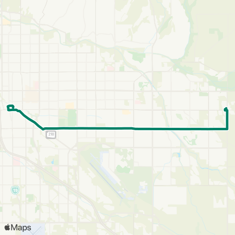 Sun Tran 22nd St map