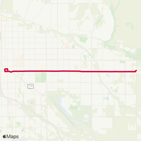 Sun Tran Broadway map