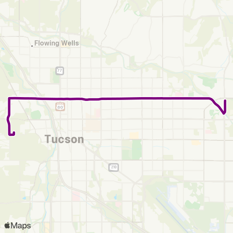 Sun Tran Grant Road map