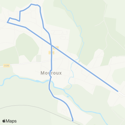 Brie et 2 Morin Gare de Mouroux↔︎Mitheuil RD934 map