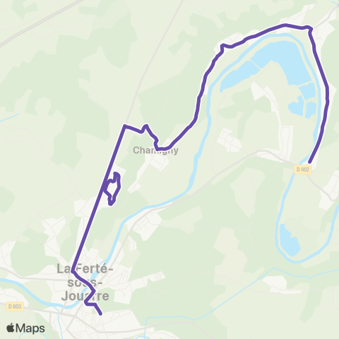 Brie et 2 Morin Collège les Glacis↔︎La Brussette map