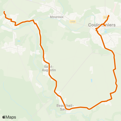 Brie et 2 Morin La Villeneuve↔︎Cité Scolaire map