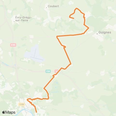 Pays Briard Robert Schuman↔︎Suscy sous Yèblés map