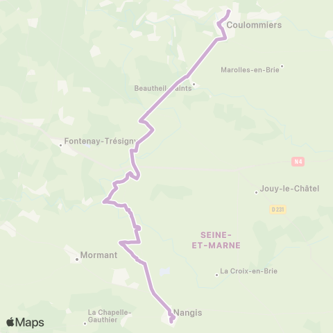 Pays Briard Cité Scolaire Quai 2↔︎Collège Barthélémy map