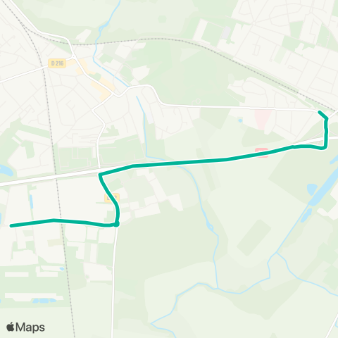 Île-de-France Mobilités Gare de Tournan ↔ St-Éloi map