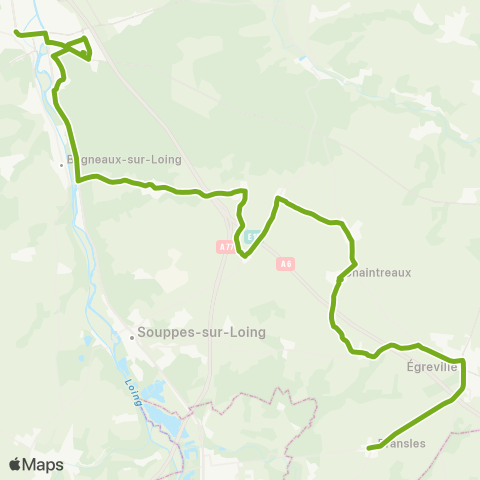 Île-de-France Mobilités 10 map