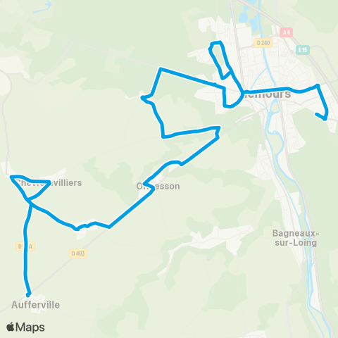 Île-de-France Mobilités 13a map