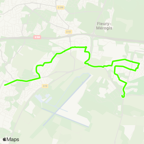 Île-de-France Mobilités Imprimerie Nationale↔︎Gare Place map