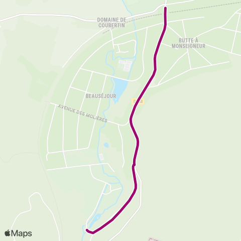 Île-de-France Mobilités Gare de St-Rémy-les-Chevreuse↔︎Les Carrières map