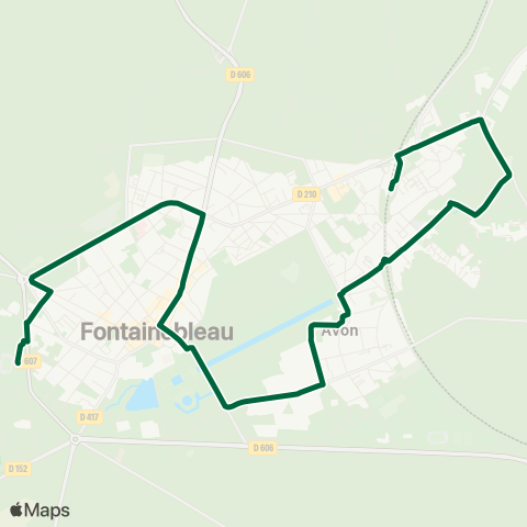 Île-de-France Mobilités 8s map