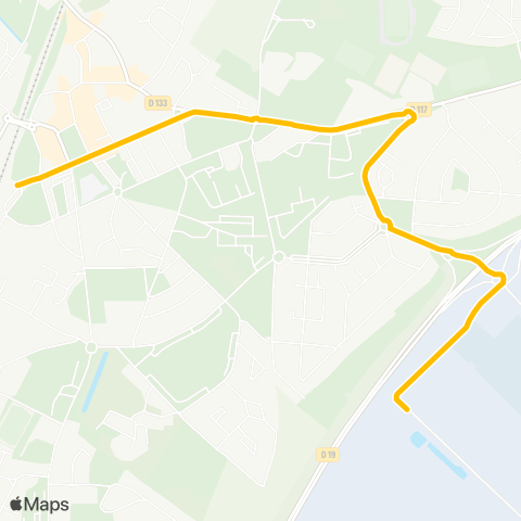 Cœur d’Essonne Cev↔︎Gare Place map