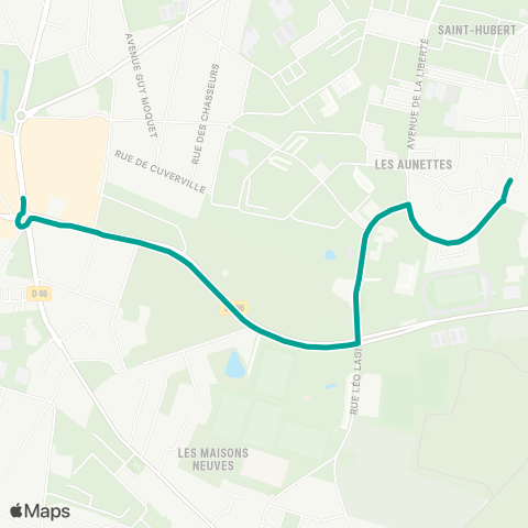 Cœur d’Essonne Lycée Einstein↔︎Marché map