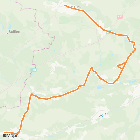 Essonne Sud Ouest La Forêt↔︎Monument map