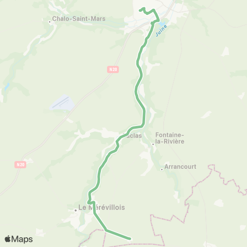 Essonne Sud Ouest Hlm Bas↔︎Estouches / Église map