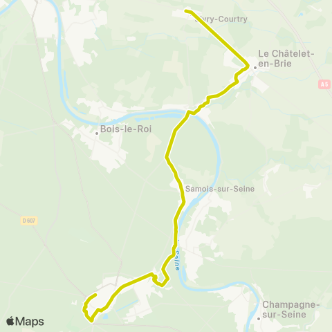 Fontainebleau - Moret Collège Colonel Arnaud Beltrame↔︎Plateau map