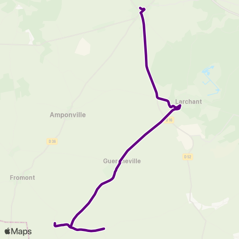 Vallée du Loing - Nemours 3557 map