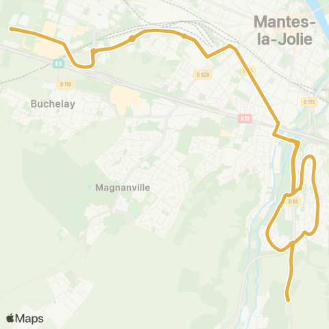 Mantois Béarn↔︎Béarn map