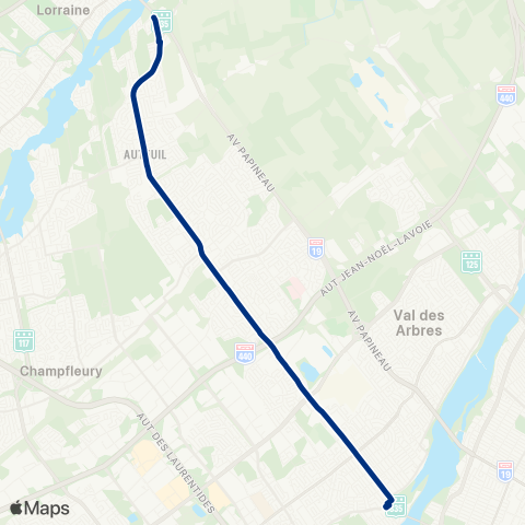 STL Auteuil map