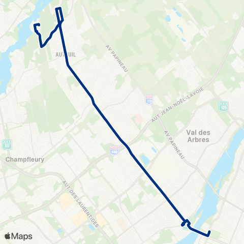 STL Auteuil map