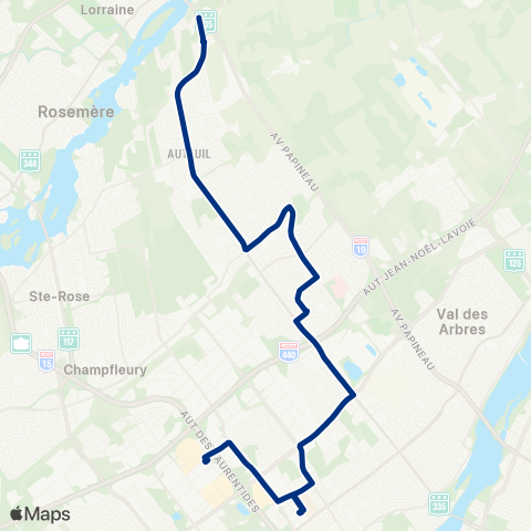 STL Auteuil map