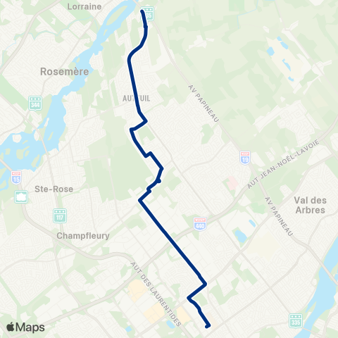 STL Auteuil map