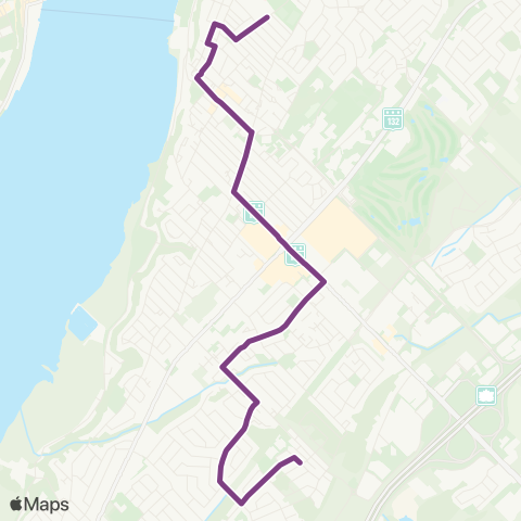 STLévis Saint-David / Lévis centre map