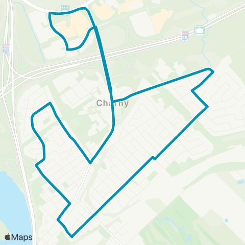 STLévis Charny - Rive-Nord map