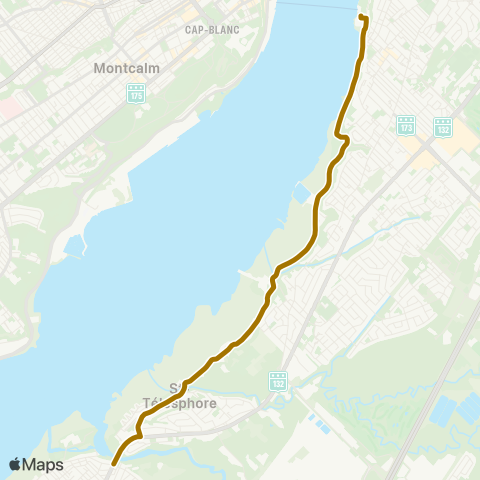 STLévis Rue Saint-Laurent - Traverse de Lévis map