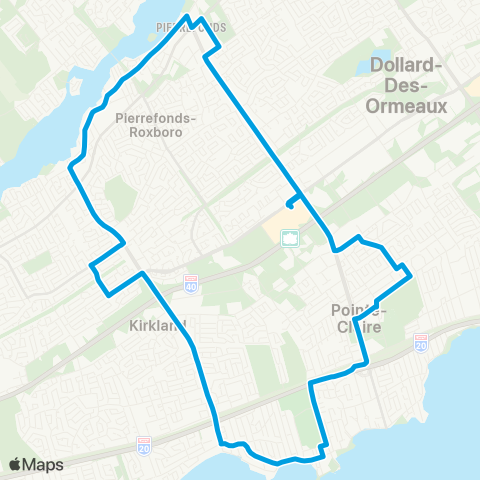 STM Saint-Charles / Saint-Jean map