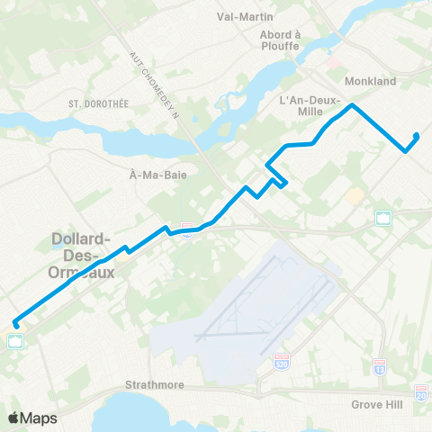 STM Henri-Bourassa map