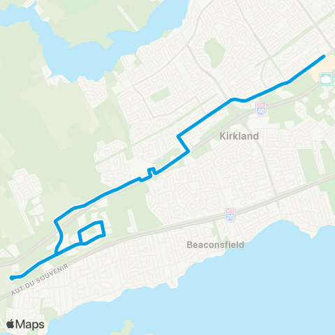 STM Chemin Sainte-Marie map