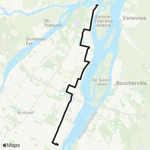 STM Hochelaga / Notre-Dame map