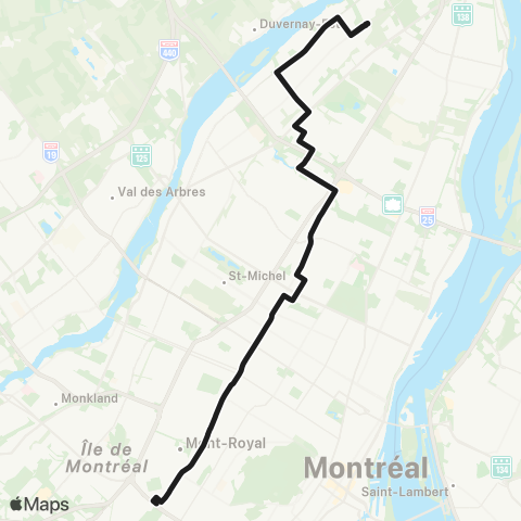 STM Jean-Talon map