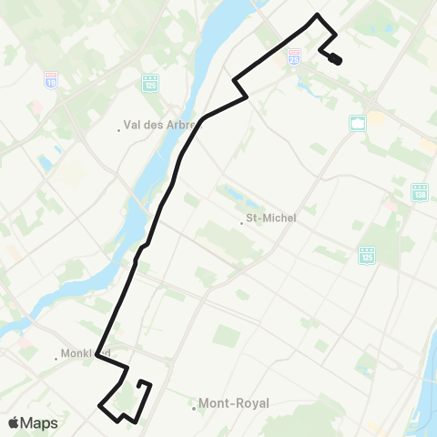 STM Henri-Bourassa map