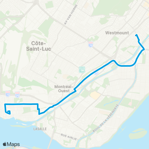 STM Express Provost map