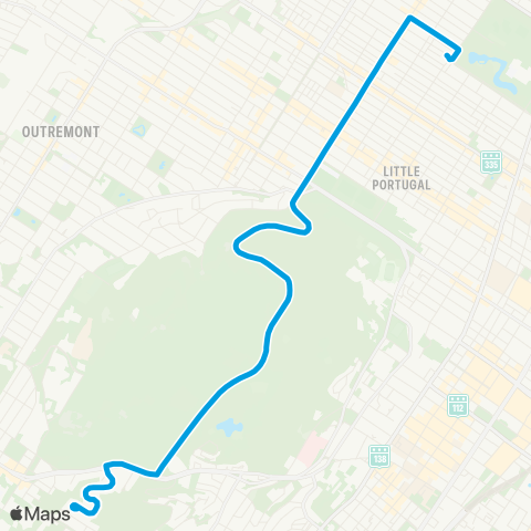 STM Parc-du-Mont-Royal / Ridgewood map