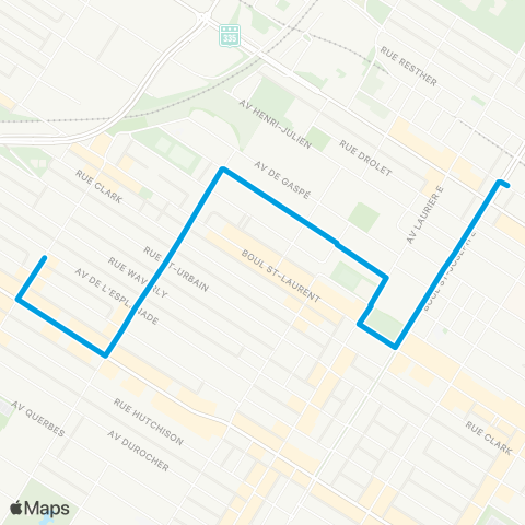 STM Casgrain map