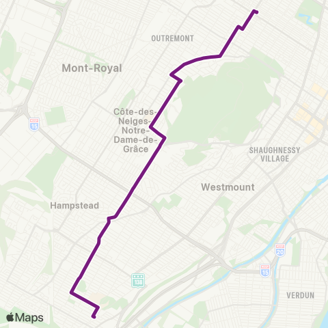 STM Édouard-Montpetit map