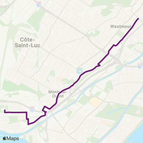 STM Saint-Jacques map