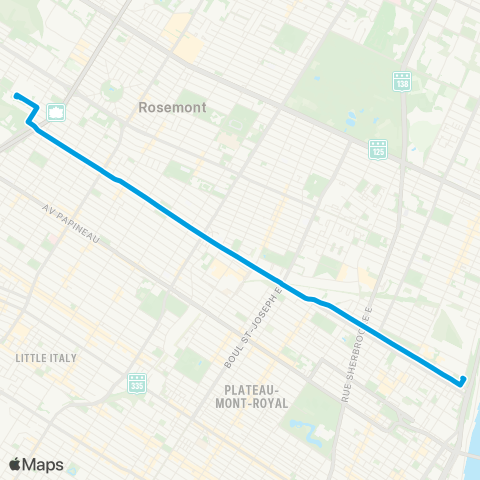 STM D'Iberville map