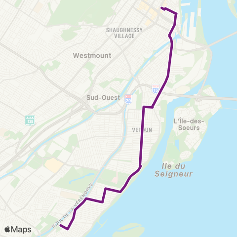 STM Verdun map