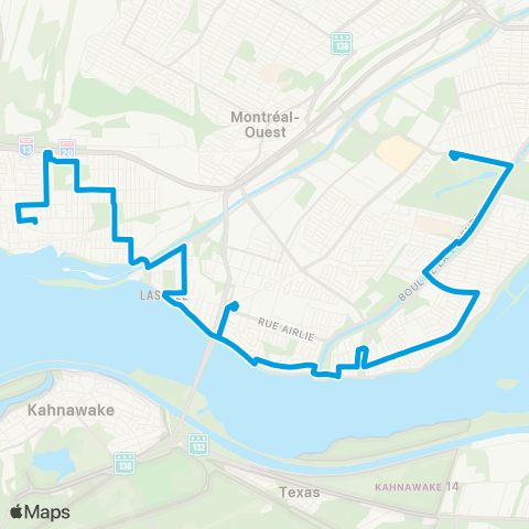 STM Centrale map