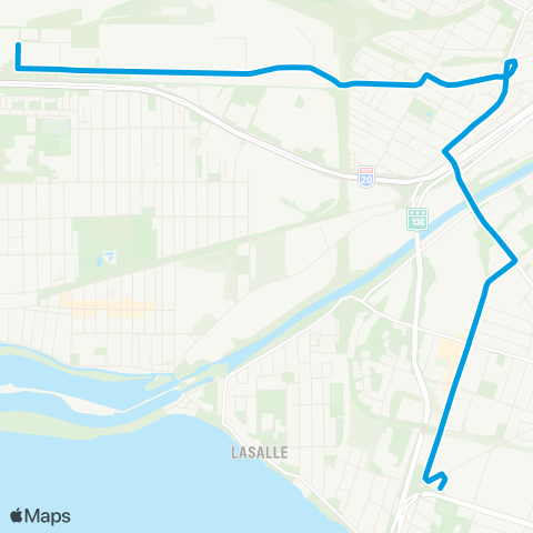 STM Lafleur / Norman map