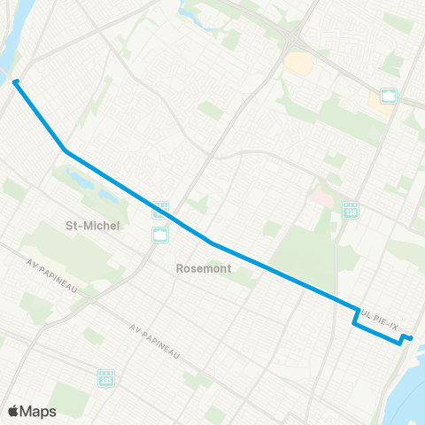 STM Pie-IX map