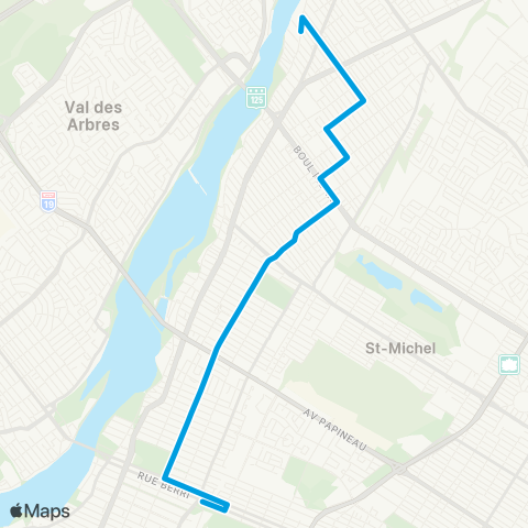 STM Fleury map