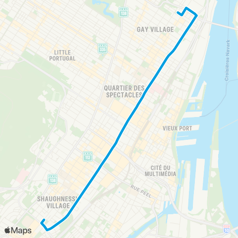 STM René-Lévesque map