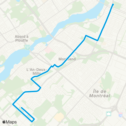 STM Dudemaine map