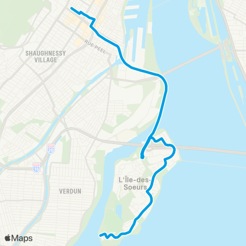 STM Cité-du-Havre map